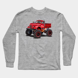 Cartoon monster truck Long Sleeve T-Shirt